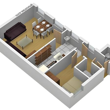 Modern Flat With 2 Rooms, Close To Schoenbrunn Vienna Exterior photo